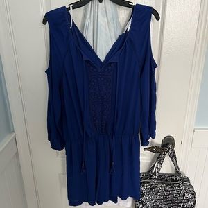 Blue romper